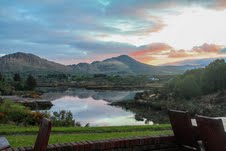 The view from the Sneem Hotel