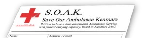 SOAK, or Save Our Ambulance Kenmare, has rallied residents in this small Irish town